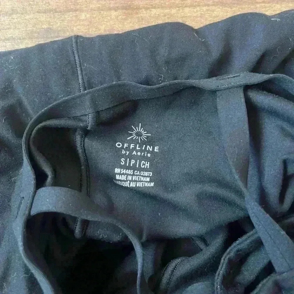 Aerie real me one black jumpsuit small - Picture 5 of 8